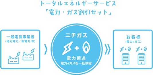 トータルエネルギーサービス「電力・ガス割引セット」